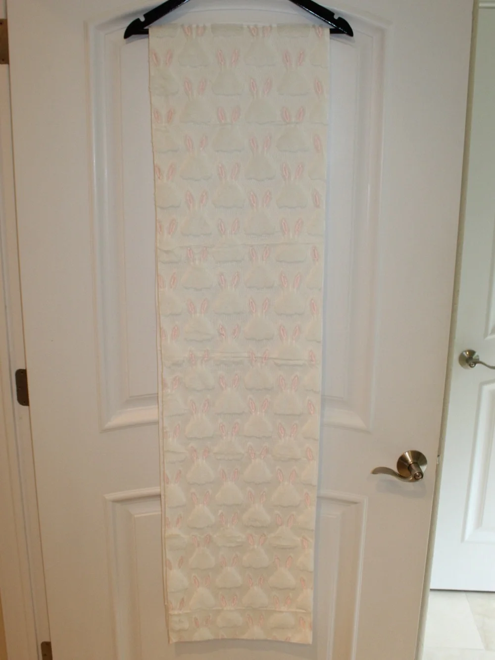 Bunny table runner (107” x 13”) (NWOT)